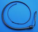 4ft Black 24 Plait Custom Signal Whip A